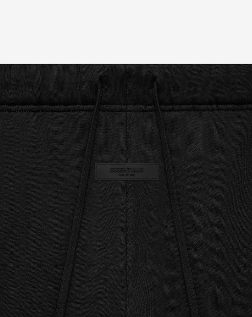 Fear of God Essentials SS22 Stretch Limo Letter Logo Printed Flocked Sport American Heavyweight Casual Shorts, Men and women Black style >