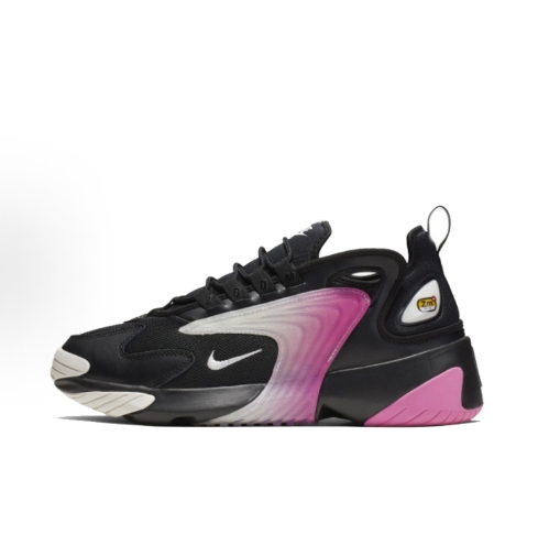 Nike Zoom 2K Air Fast foam synthetic Leather fabric anti-slip and breathable middle top air cushion Casual Urban commuting running shoes for men and women Black and White Panda