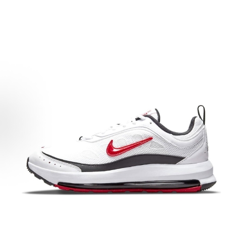 Nike Air Max AP Casual, Comfortable, breathable, wear-resistant, low-top casual urban commuting running shoes for men and women, white and red