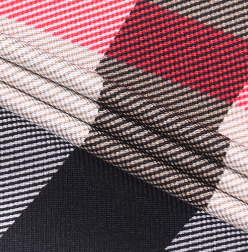 Burberry SS22 checkered silk knee-length five-inch casual shorts for men in classic beige