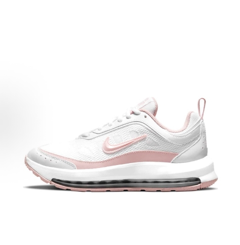 Nike Air Max AP Casual, Comfortable, breathable, wear-resistant, low-top casual urban commuting running shoes for men and women, white and red