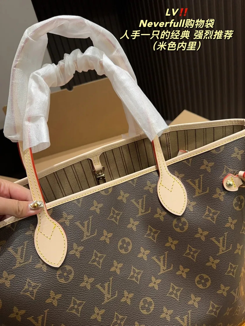 【Flash Sale】LOUIS VUITTON LV Monogram Neverfull MM Tote Bag