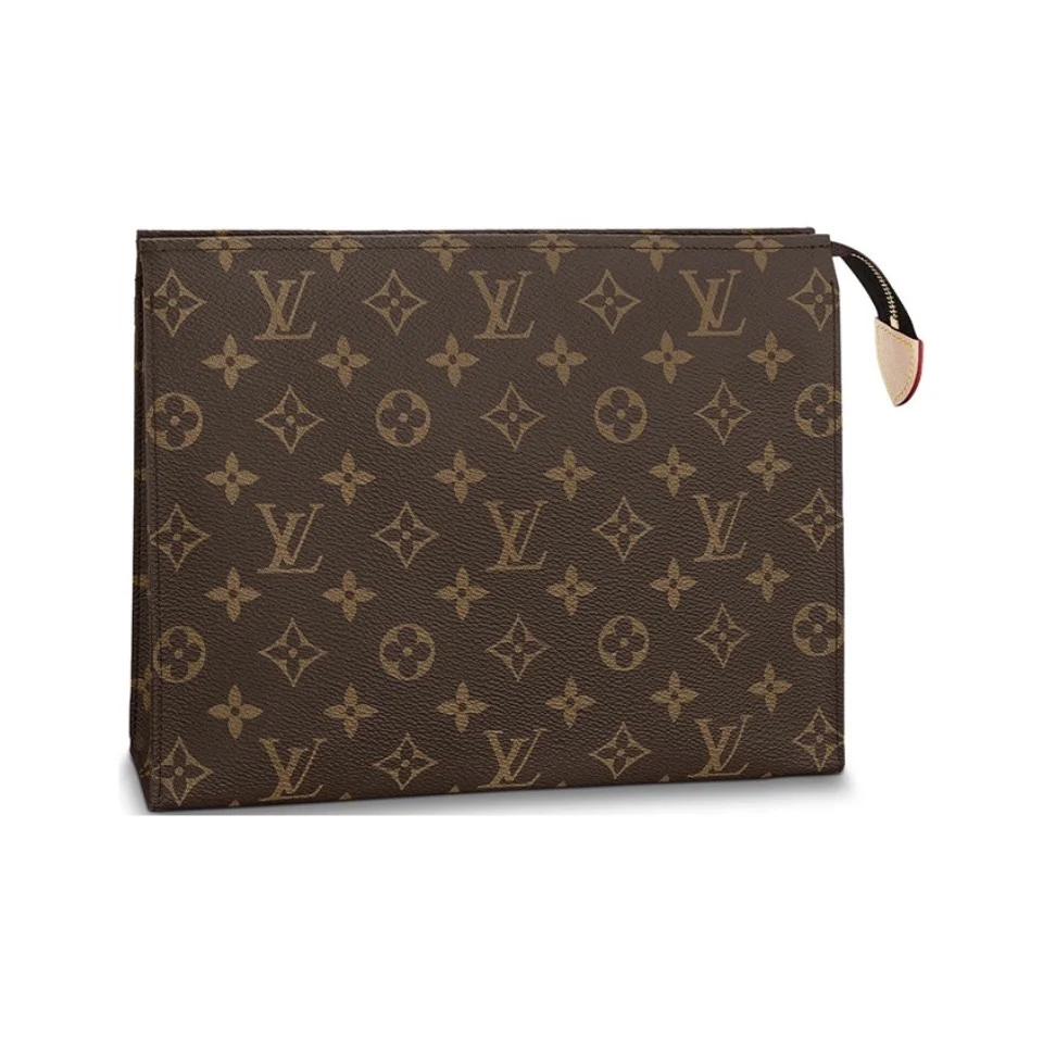 Louis Vuitton LV Toiletry Pouch Handbag Clutch Bag M46037