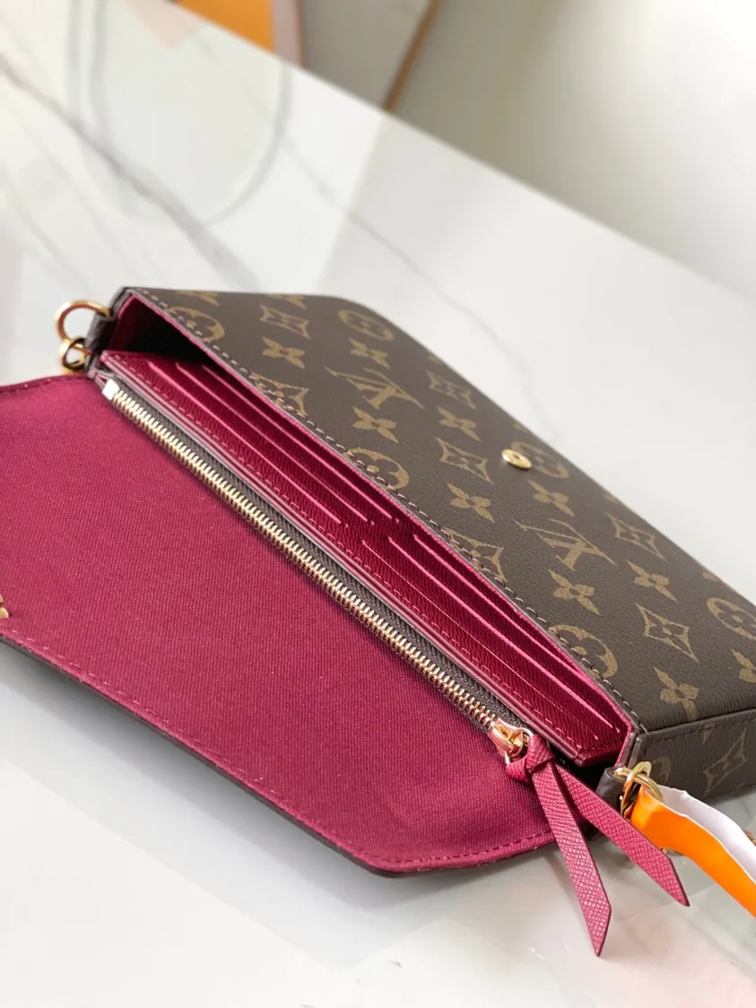 【Flash Sale】Louis Vuitton LV Felicie Pochette M81896 Shoulder Bag