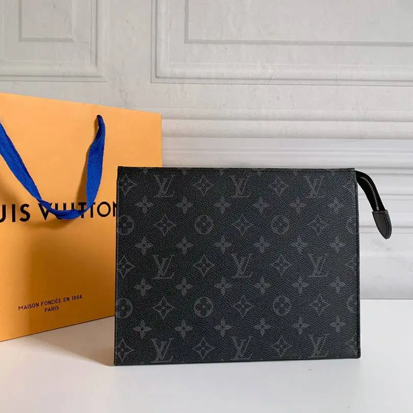 Louis Vuitton LV Toiletry Pouch Handbag Clutch Bag M46037