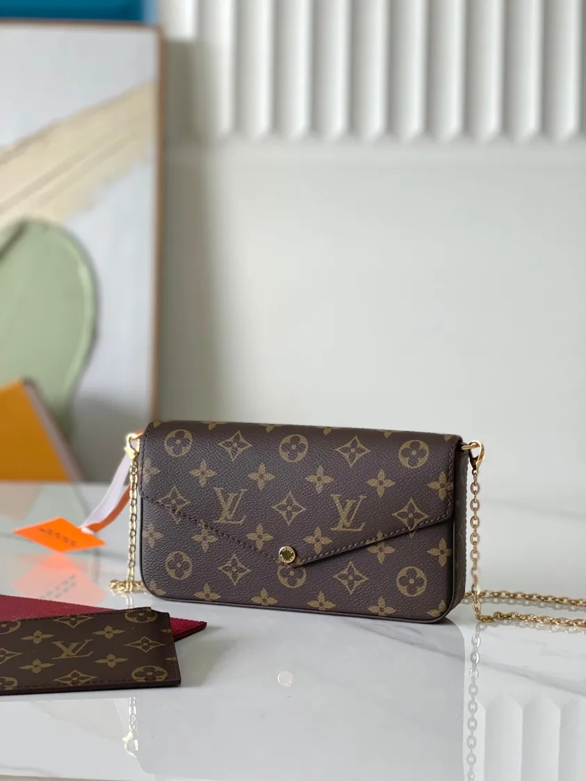 【Flash Sale】Louis Vuitton LV Felicie Pochette M81896 Shoulder Bag