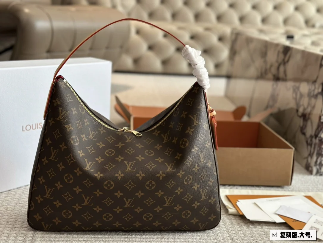 Louis Vuitton Slouchy MM Shoulder Bag Handbag