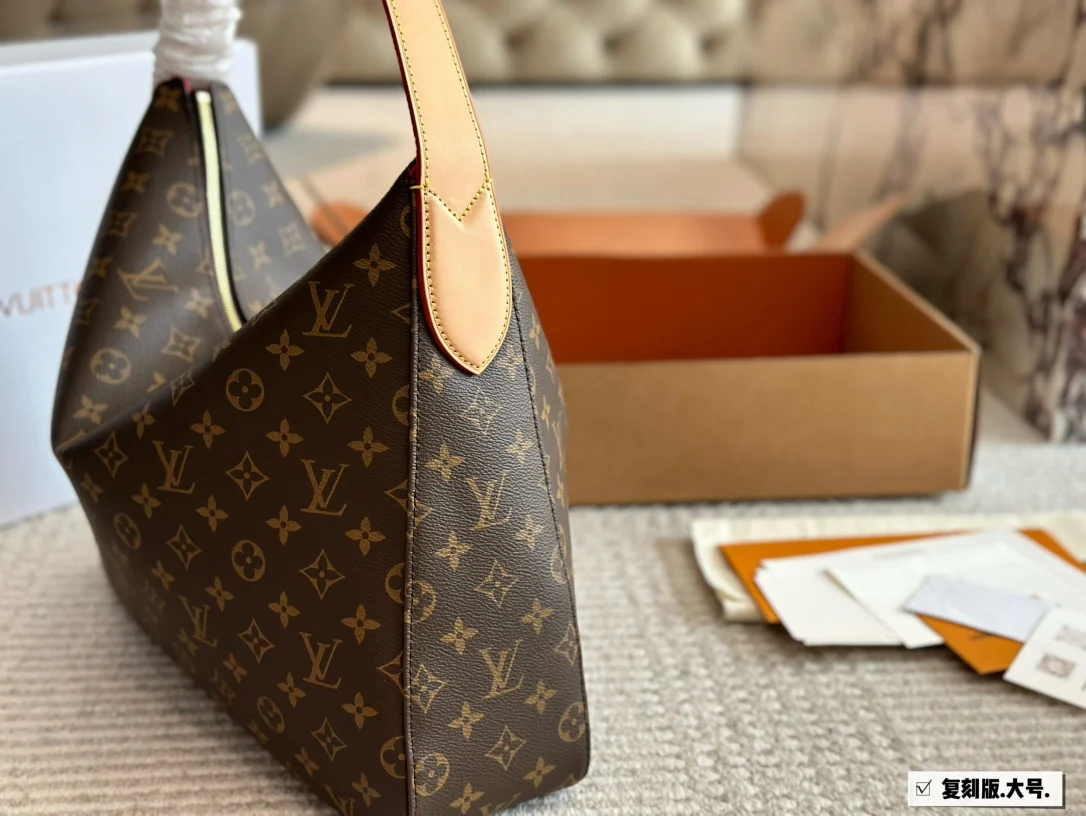 Louis Vuitton Slouchy MM Shoulder Bag Handbag