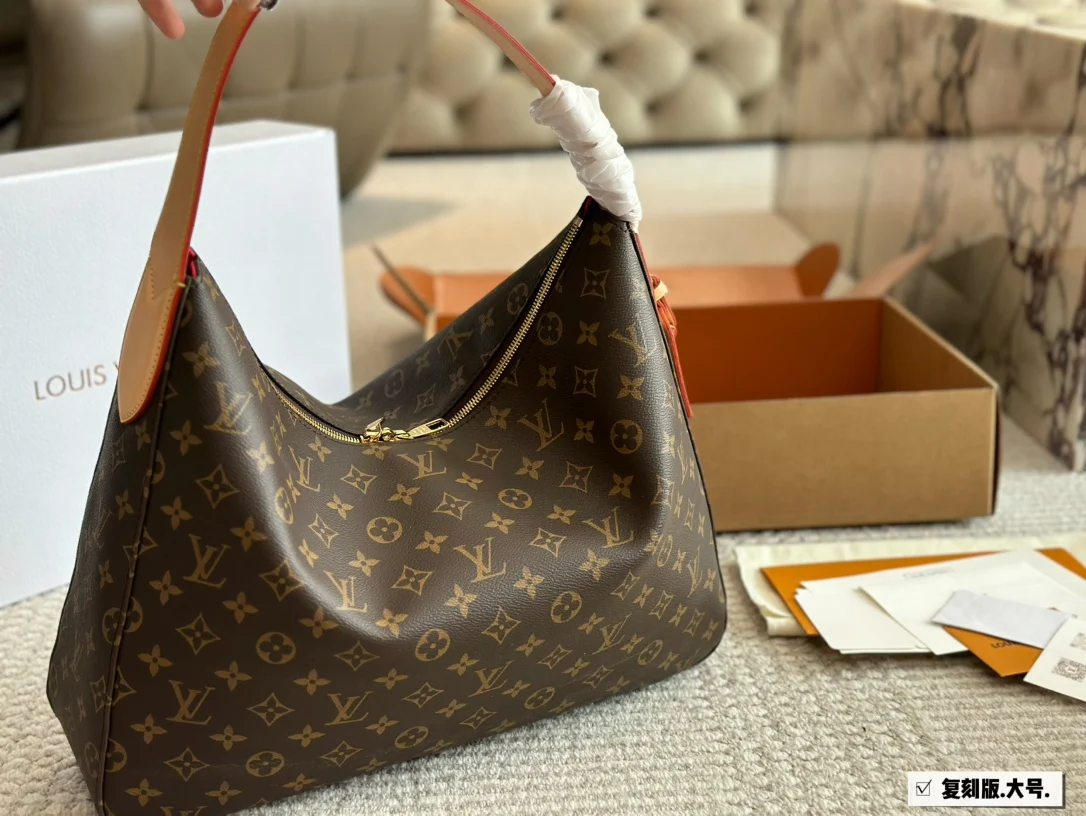 Louis Vuitton Slouchy MM Shoulder Bag Handbag