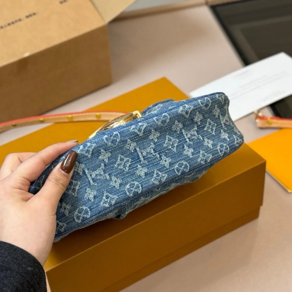 Louis Vuitton LV Sunset Denim Handbag
