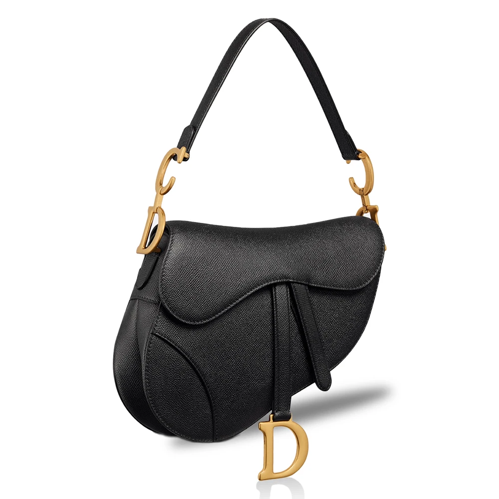 Dior Small Saddle Bag Grained Calfskin