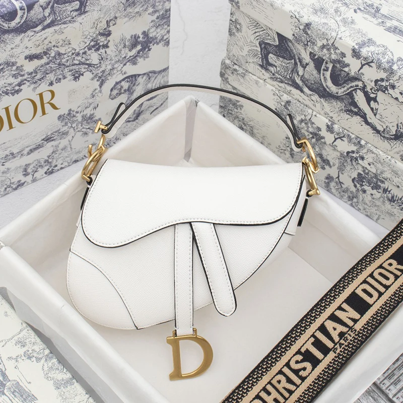 Dior Small Saddle Bag Grained Calfskin