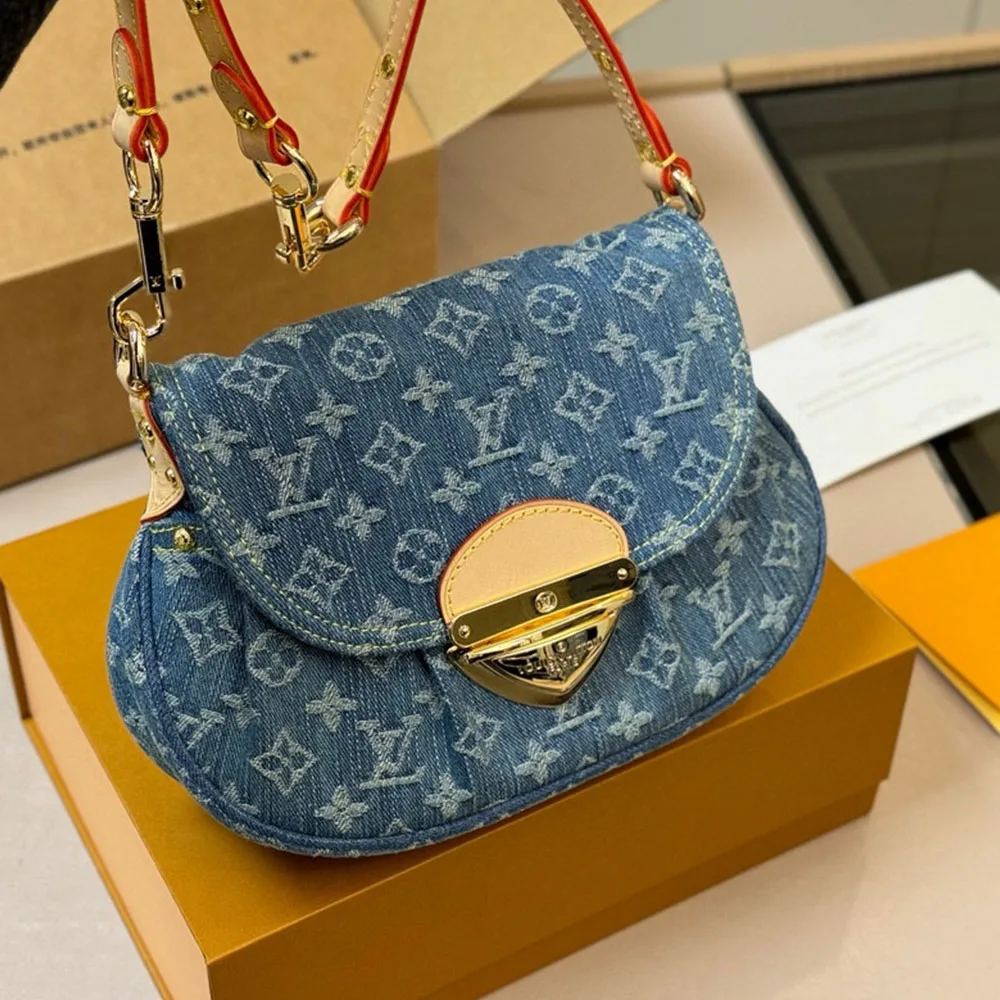 Louis Vuitton LV Sunset Denim Handbag
