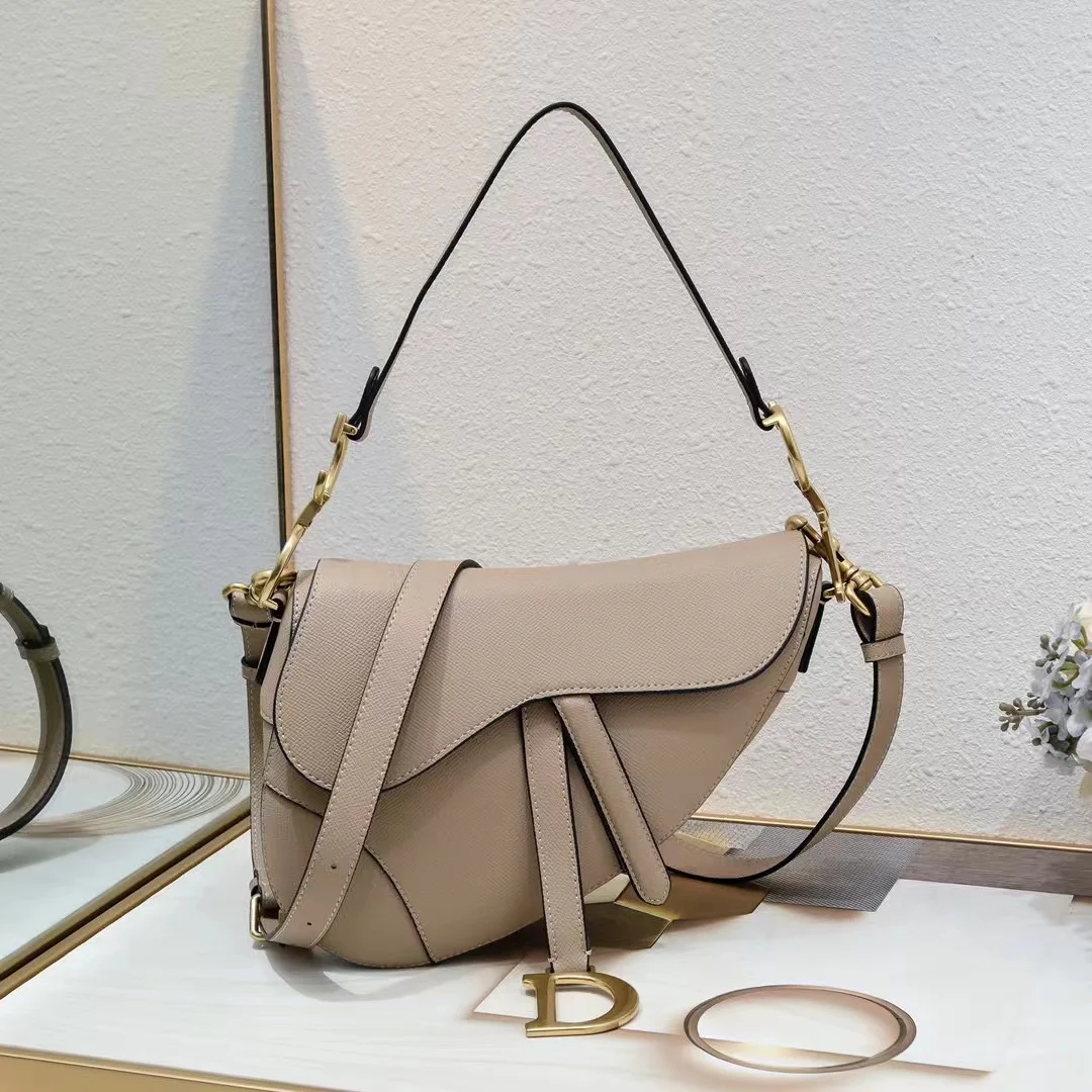 Dior Small Saddle Bag Grained Calfskin