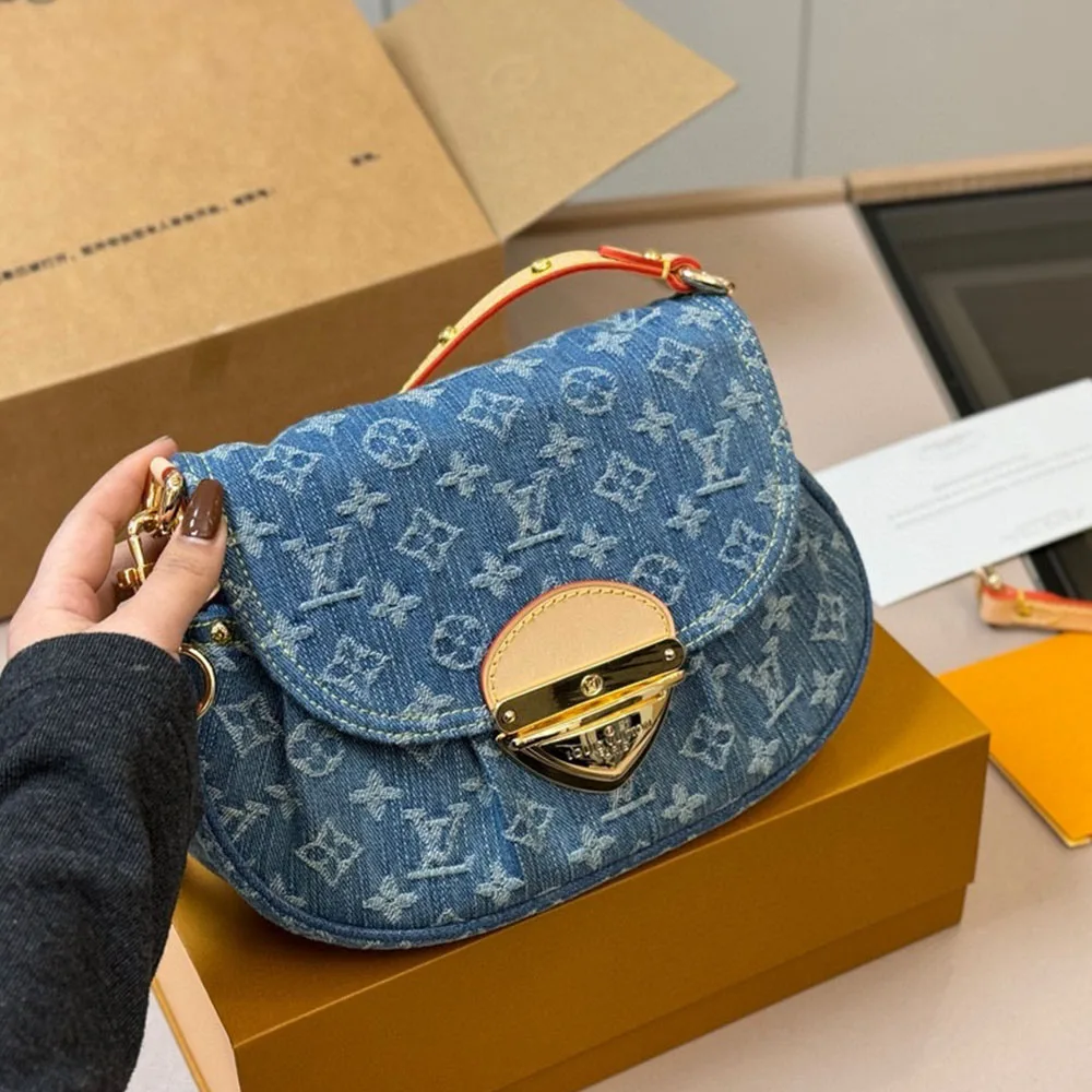Louis Vuitton LV Sunset Denim Handbag