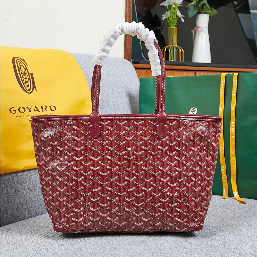 Goyard Artois Tote Zipper Handbag Shoulder Bag