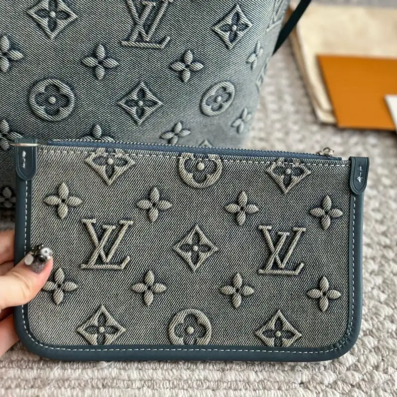 Louis Vuitton LV Neverfull Shoulder Bag Tote Shopping Bag