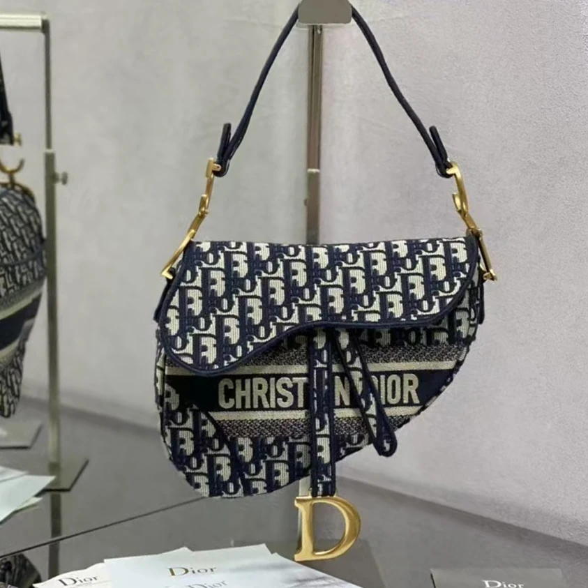 Dior Saddle Bag With Strap