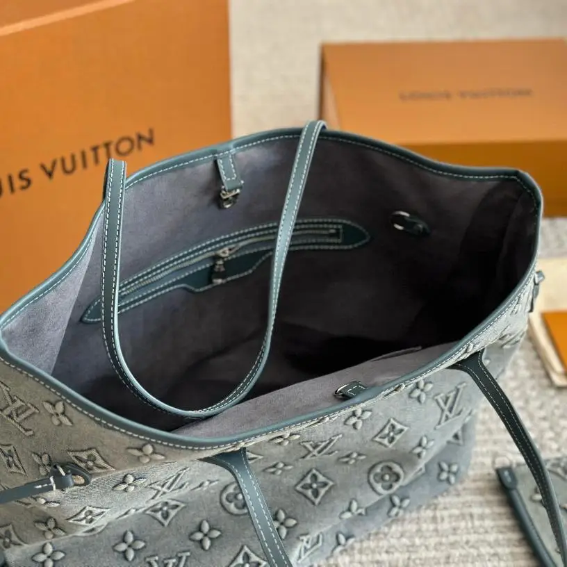 Louis Vuitton LV Neverfull Shoulder Bag Tote Shopping Bag