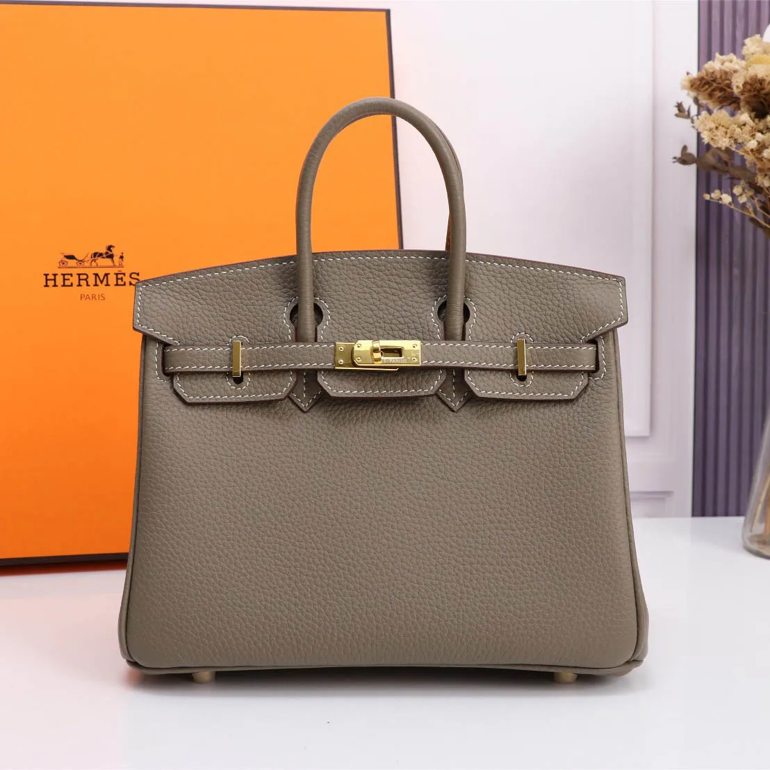 Hermes Birkin Tote Bag Handbag Shoulder Bag