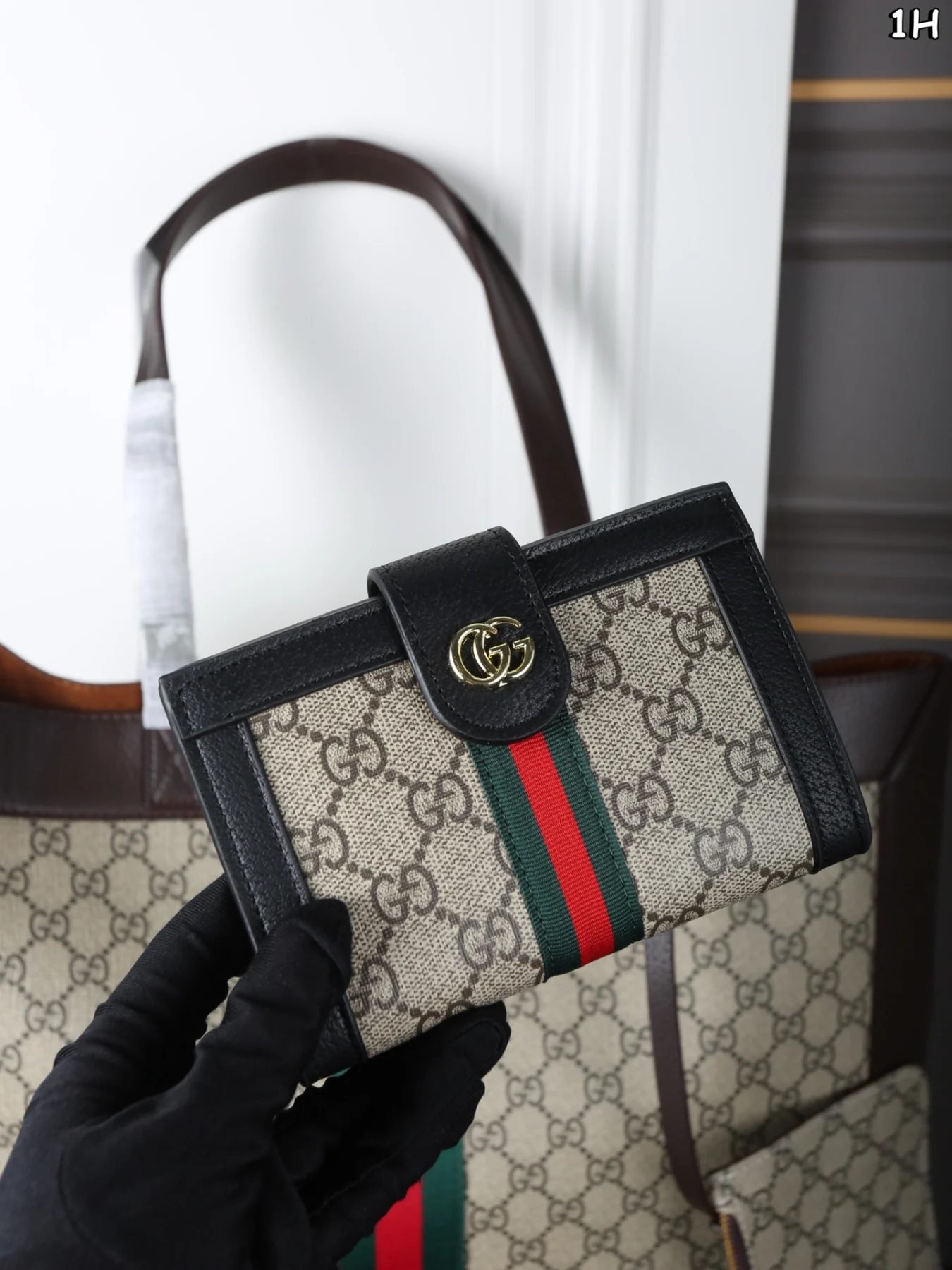 GUCCI Tote Bag + Scarf + Wallet