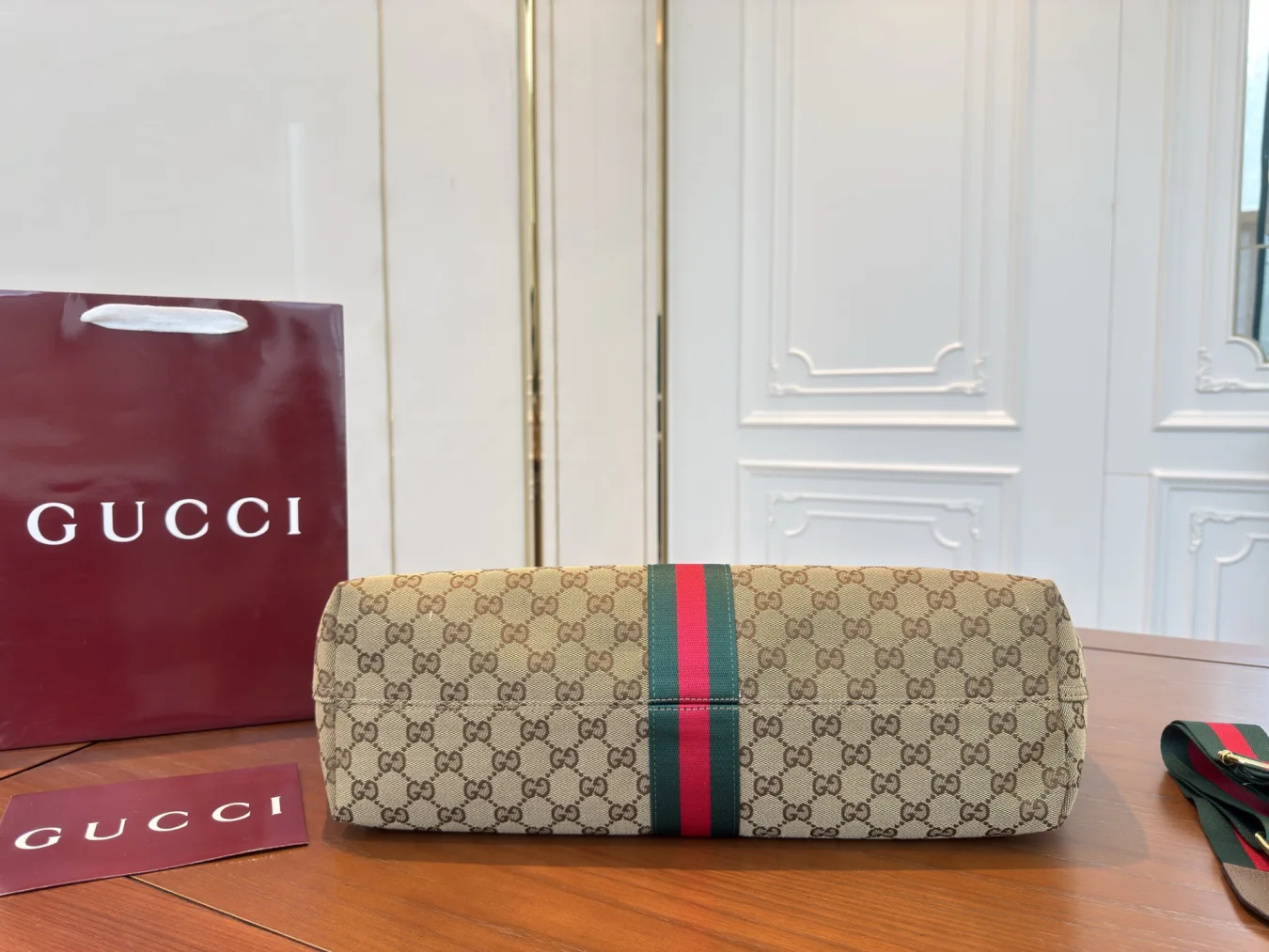 Gucci Giglio Large Canvas Tote Bag