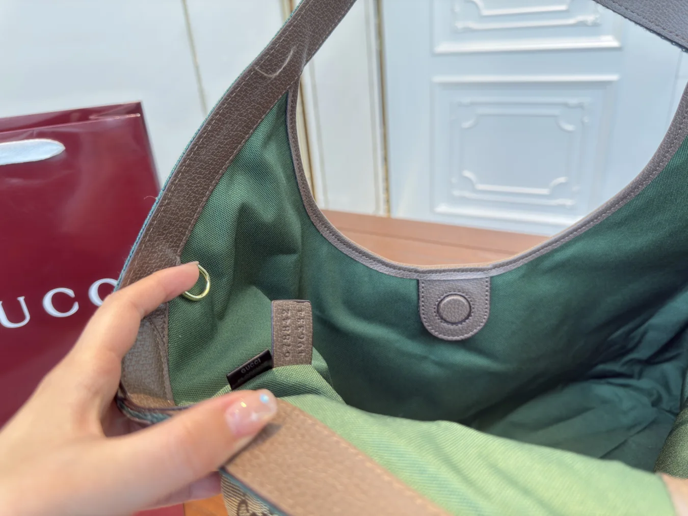 Gucci Giglio Large Canvas Tote Bag