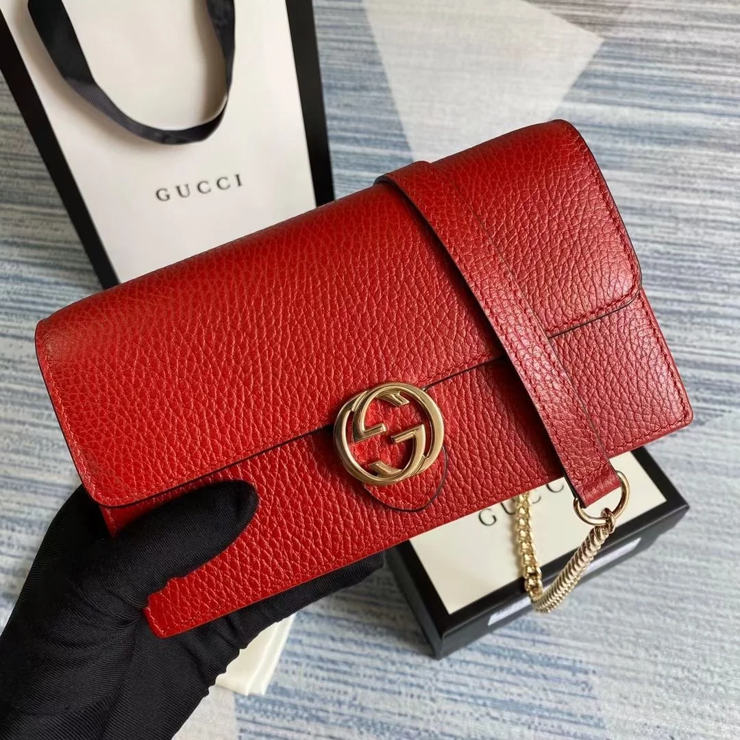 Gucci Buckle Organ Crossbody Bag