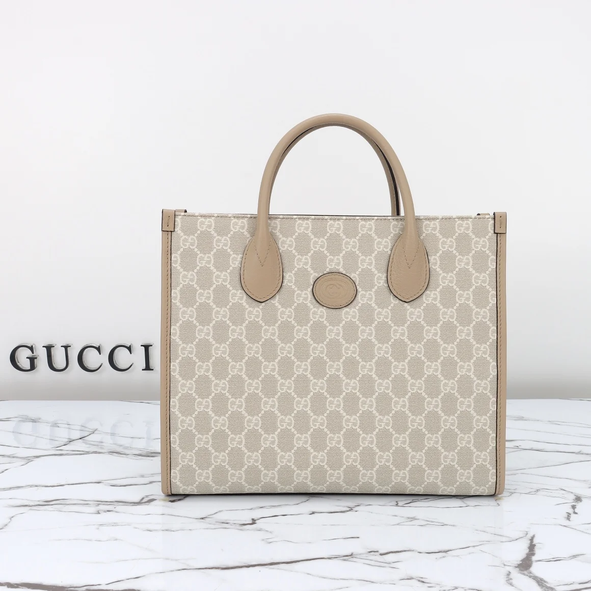 Gucci Canvas Tote Bag Handbag Totes Shoulder Bag
