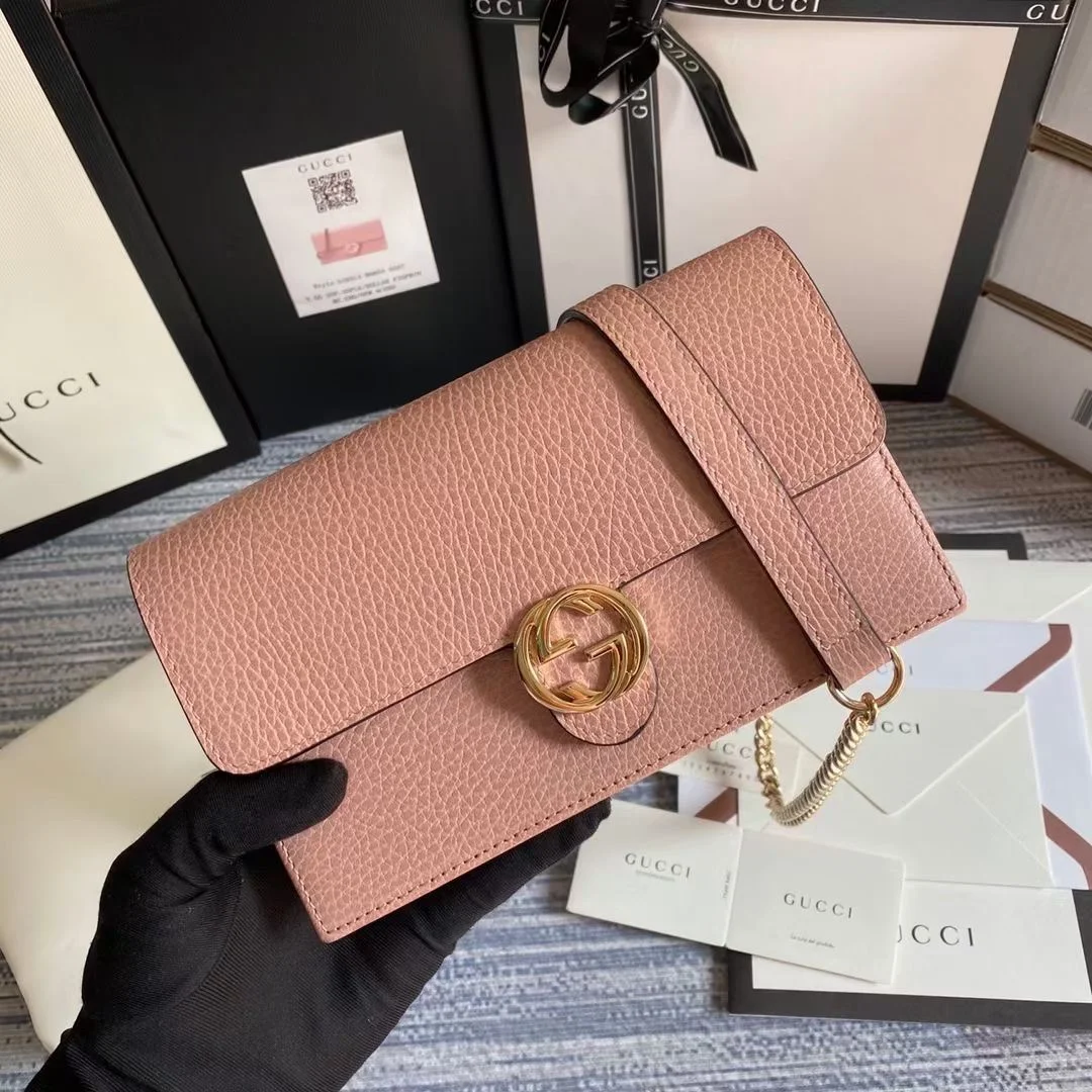Gucci Buckle Organ Crossbody Bag