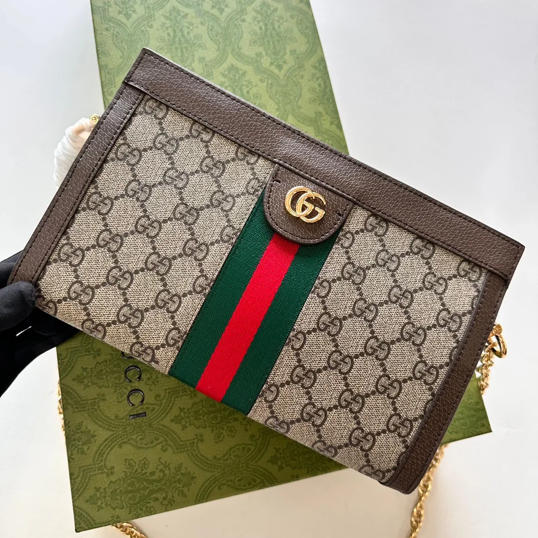 Gucci Ophdia Envelope Small Shoulder Bag Clutch Bag
