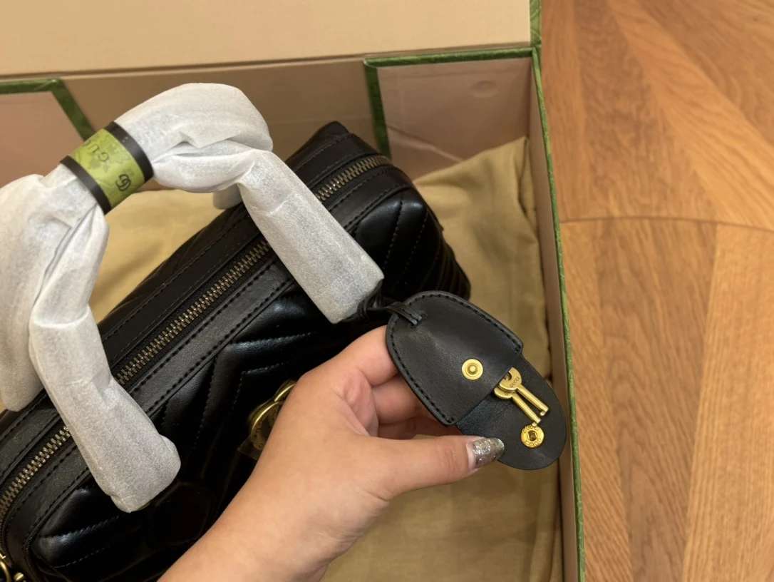 Gucci Marmont Top Handle Shoulder Bag Handbag