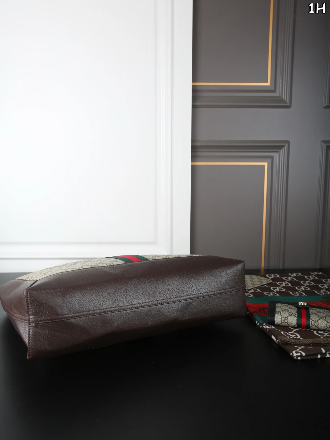 GUCCI Tote Bag + Scarf + Wallet