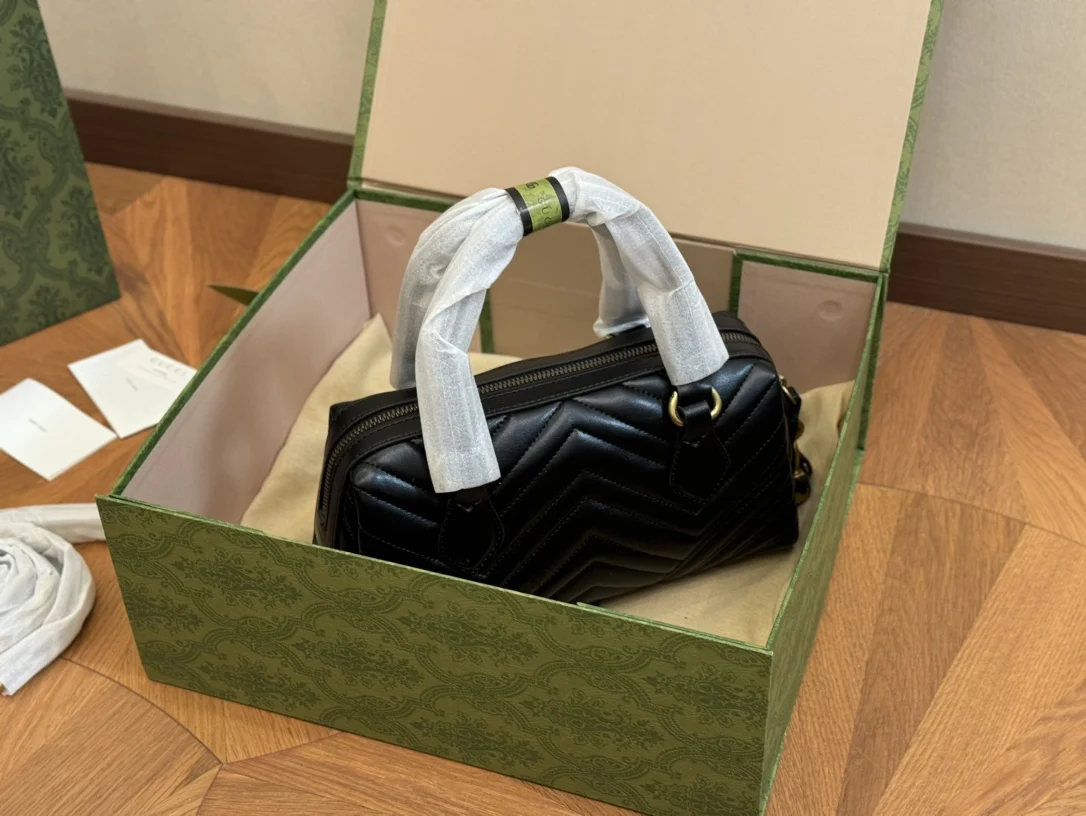 Gucci Marmont Top Handle Shoulder Bag Handbag