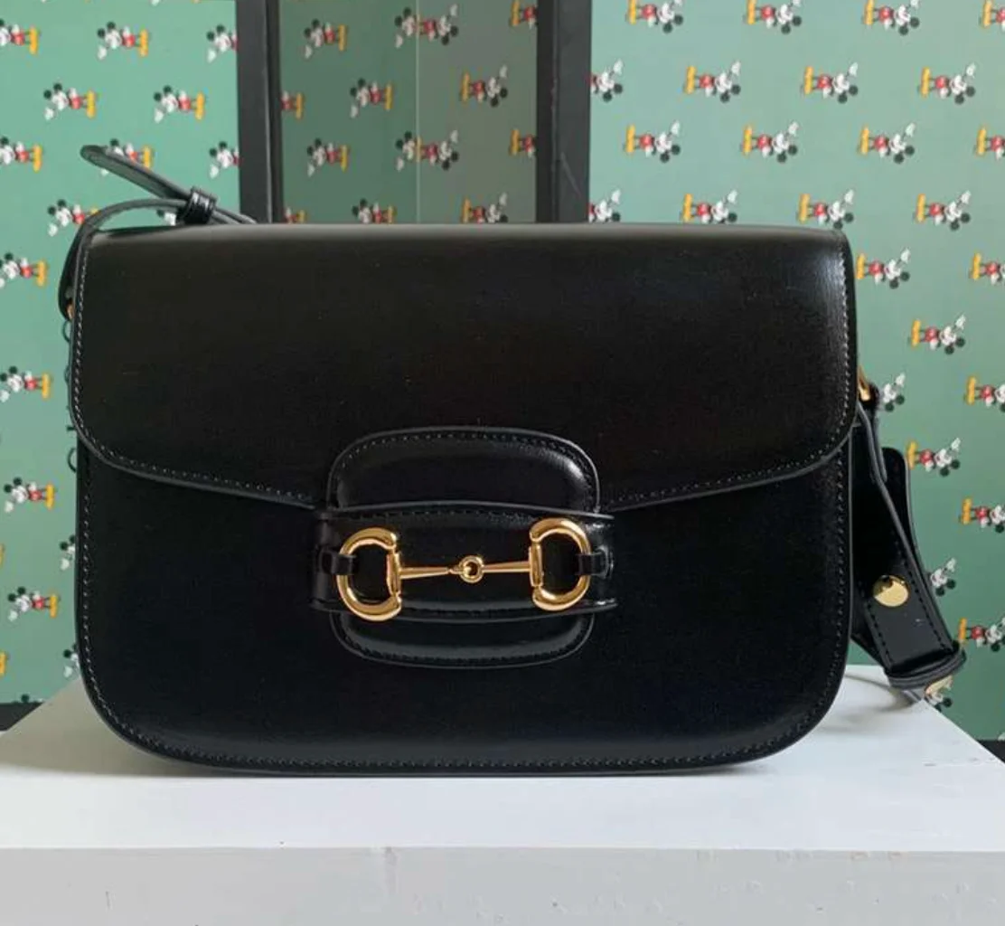 GUCCI 1955 Horsebit Shoulder Bag