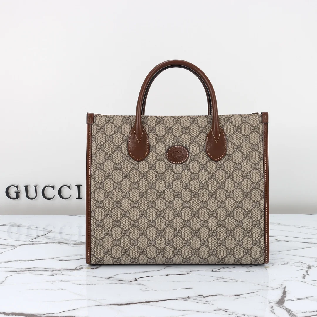 Gucci Canvas Tote Bag Handbag Totes Shoulder Bag