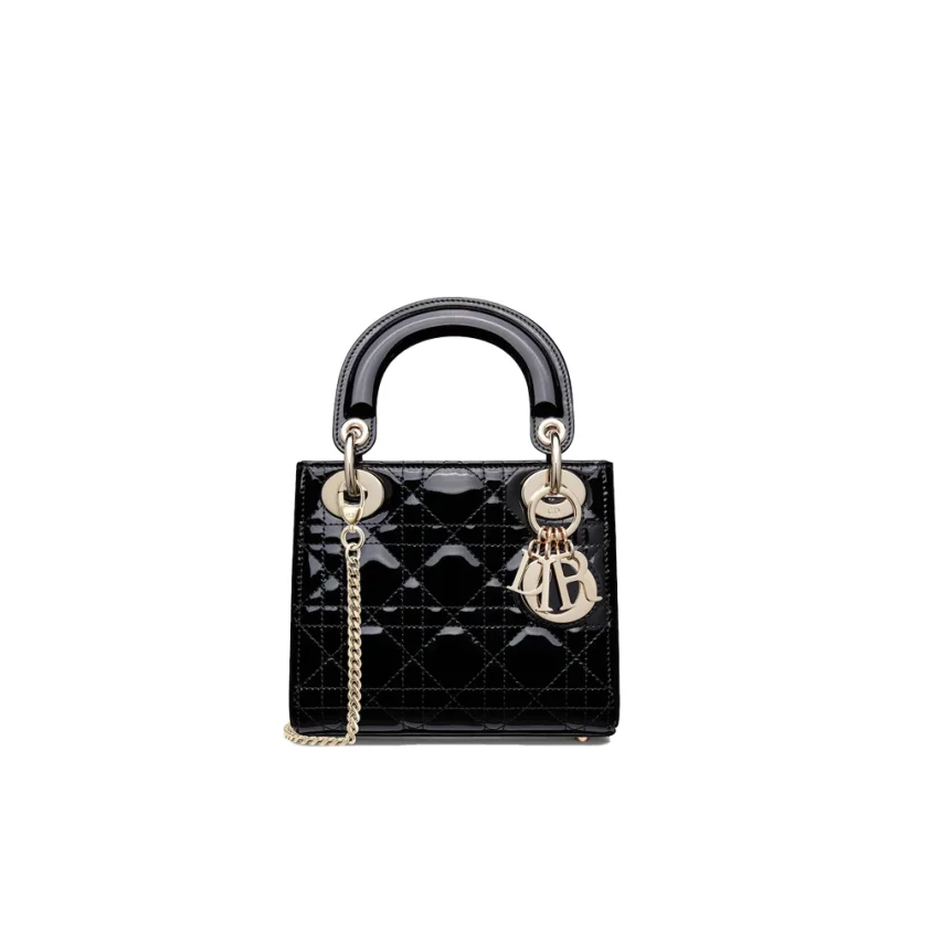 Dior Mini Lady Bag - Lacquered Calfskin