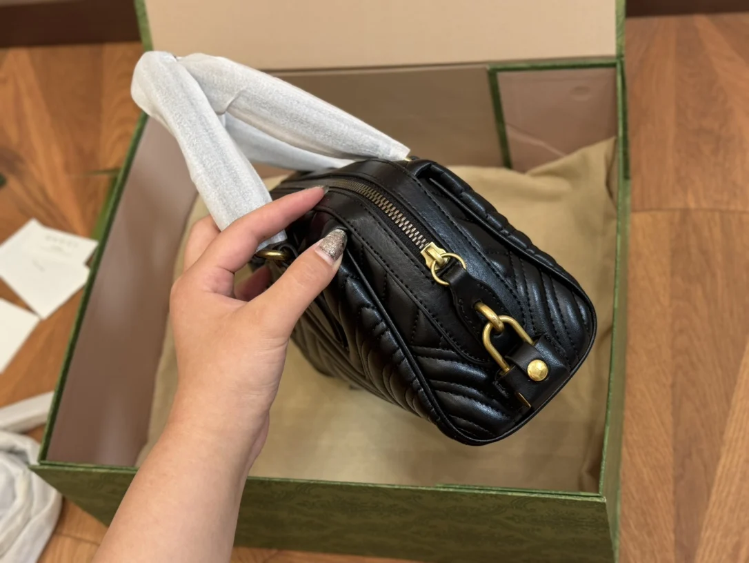 Gucci Marmont Top Handle Shoulder Bag Handbag