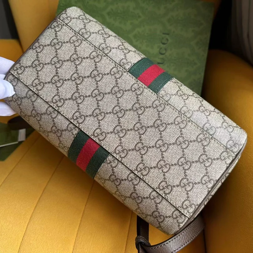 Gucci Ophidia Double G Logo Shoulder Crossbody Canvas Bag Tote Bag 10A Quality 772061