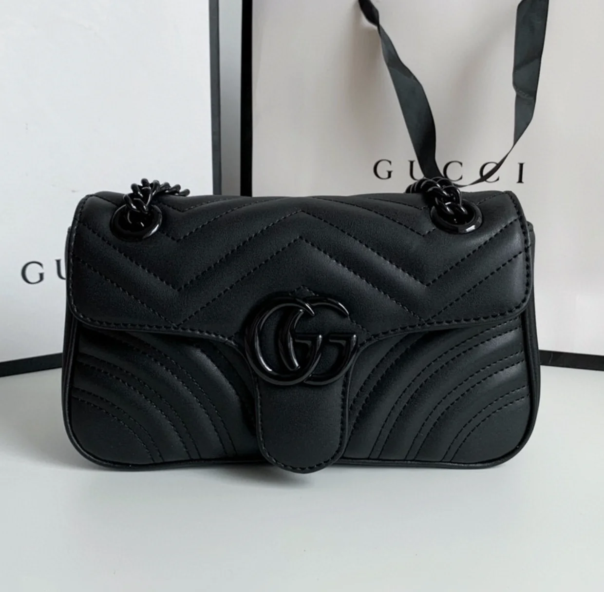Gucci GG Marmont Ultra Mini Shoulder Bag Handbag