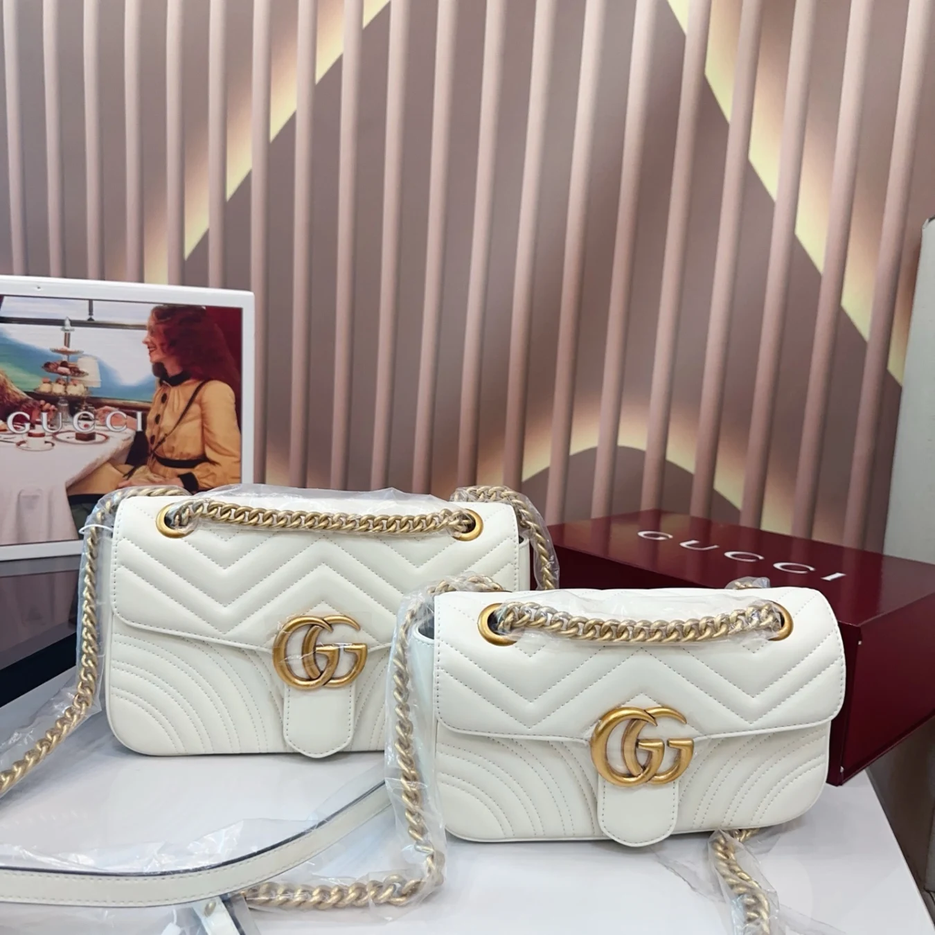 Gucci New Marmont Shoulder Bag 10A