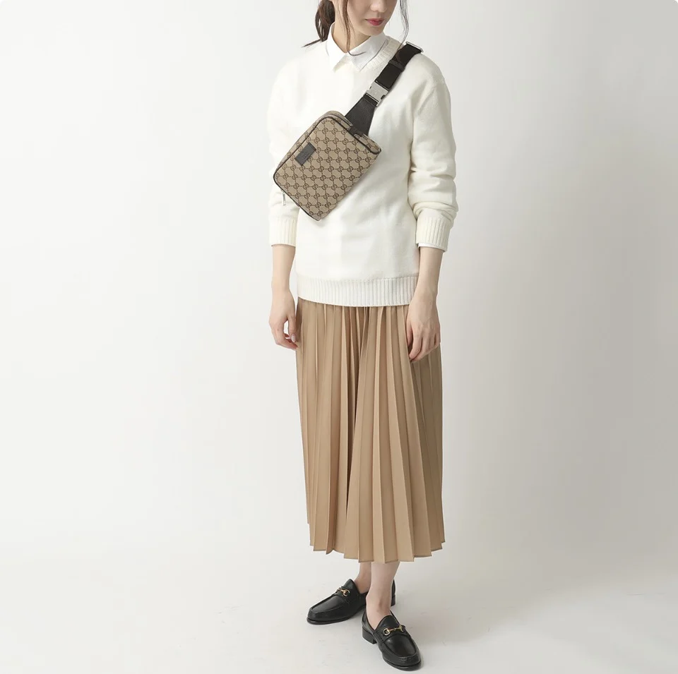 Gucci Canvas Waist bag Belt Bag