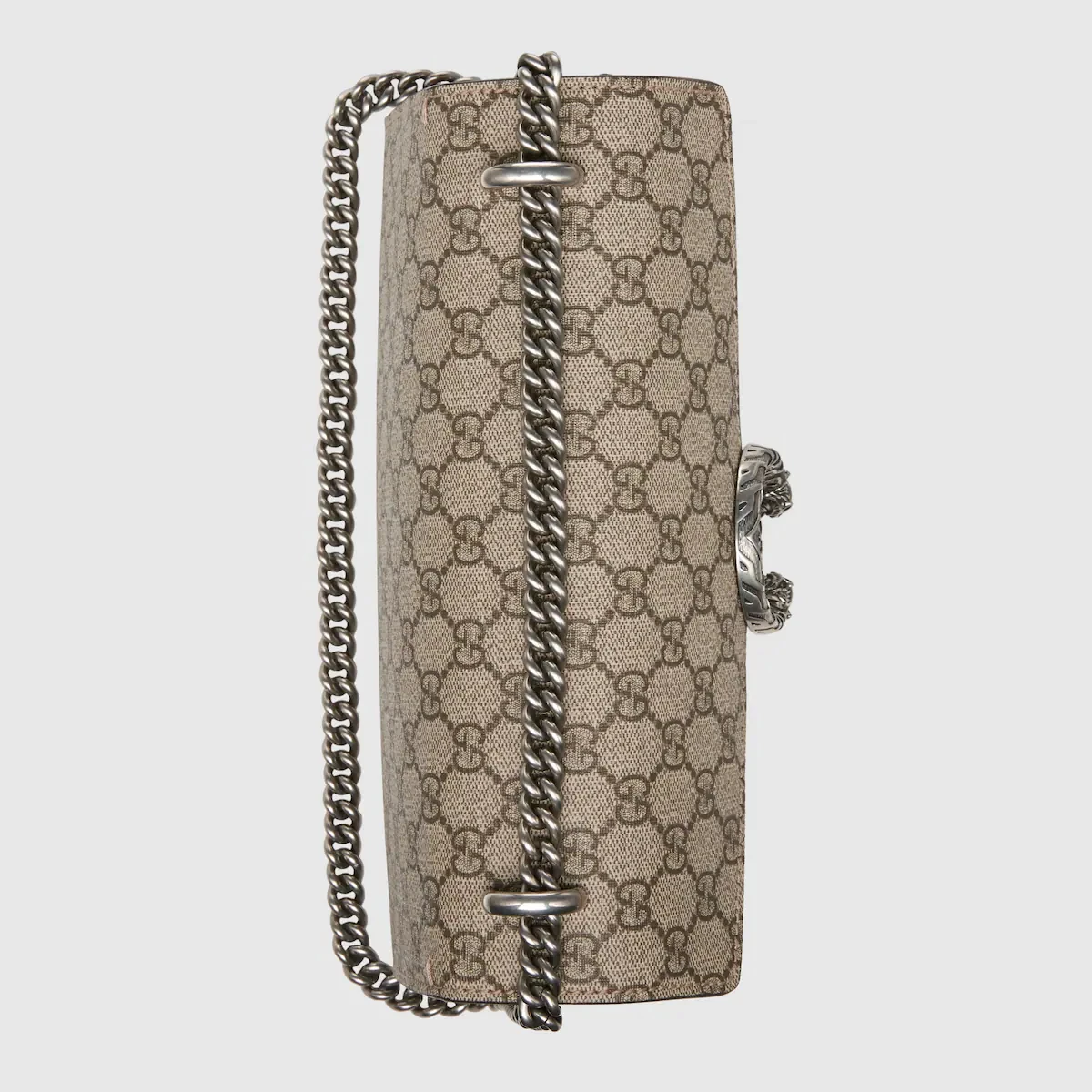 Gucci DIONYSUS GG Supreme Small Shoulder Bag With Beige