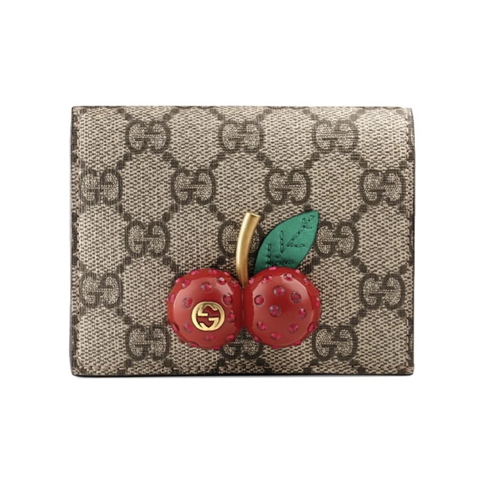 Gucci Cherry Chain Bag& Cherry Wallet