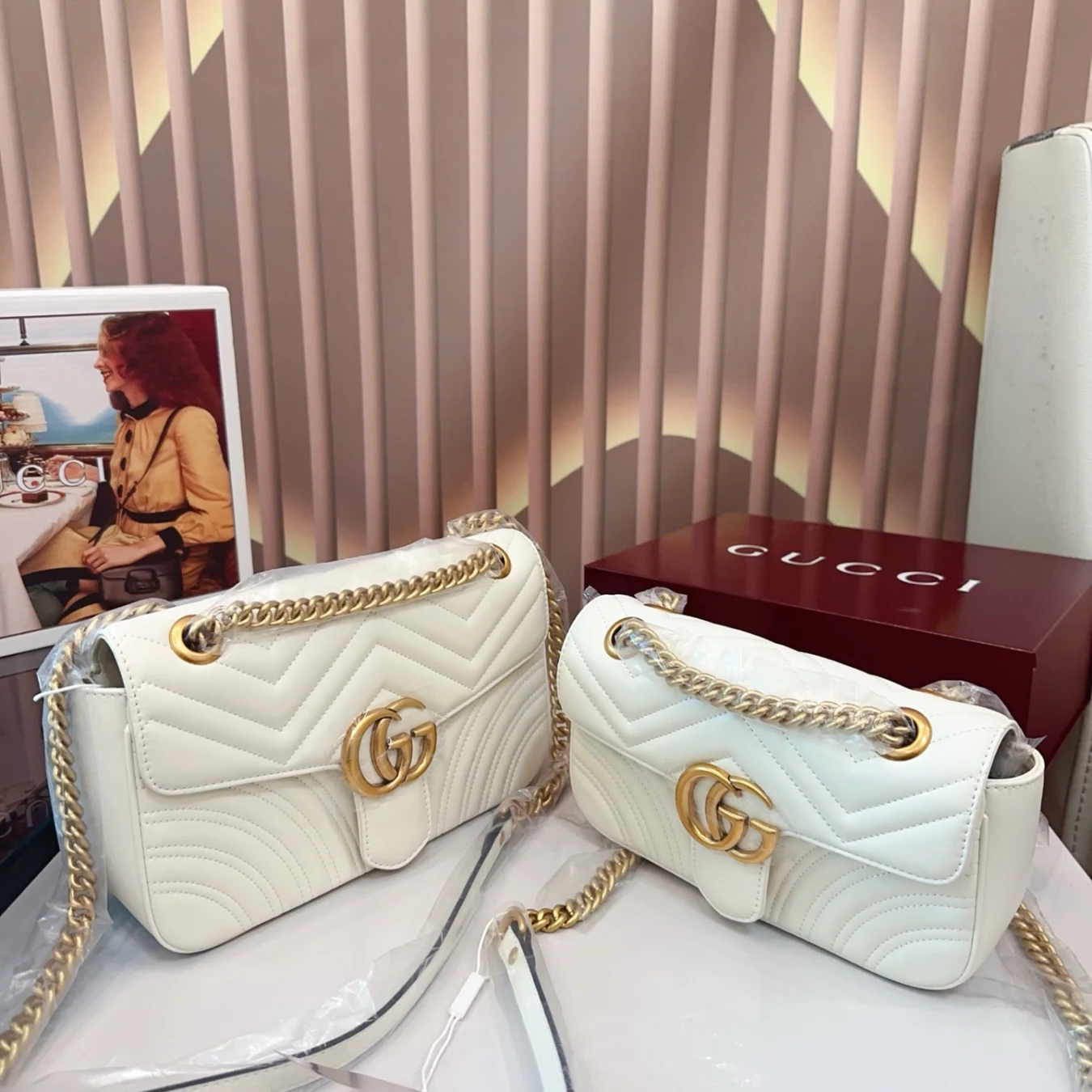 Gucci New Marmont Shoulder Bag 10A
