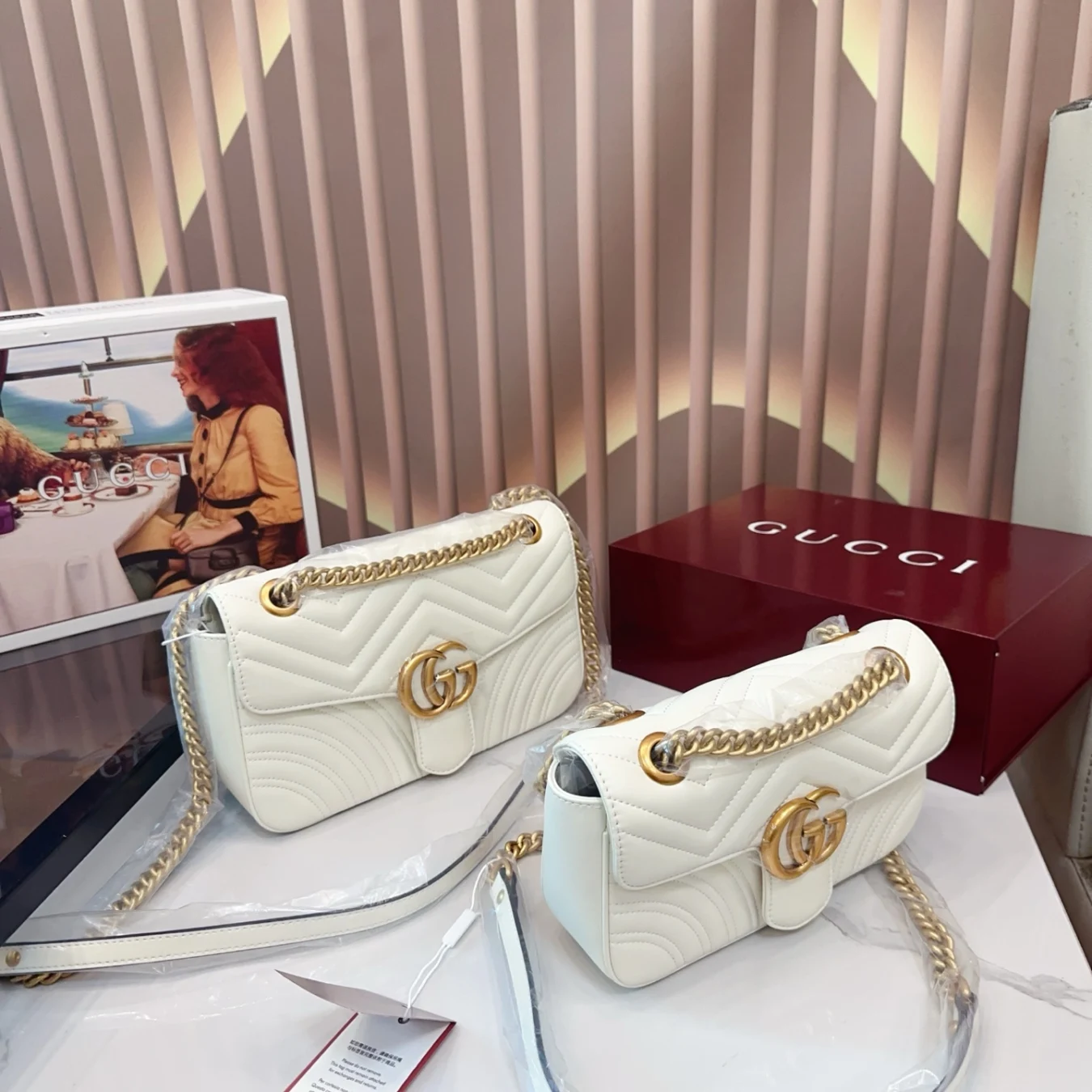 Gucci New Marmont Shoulder Bag 10A