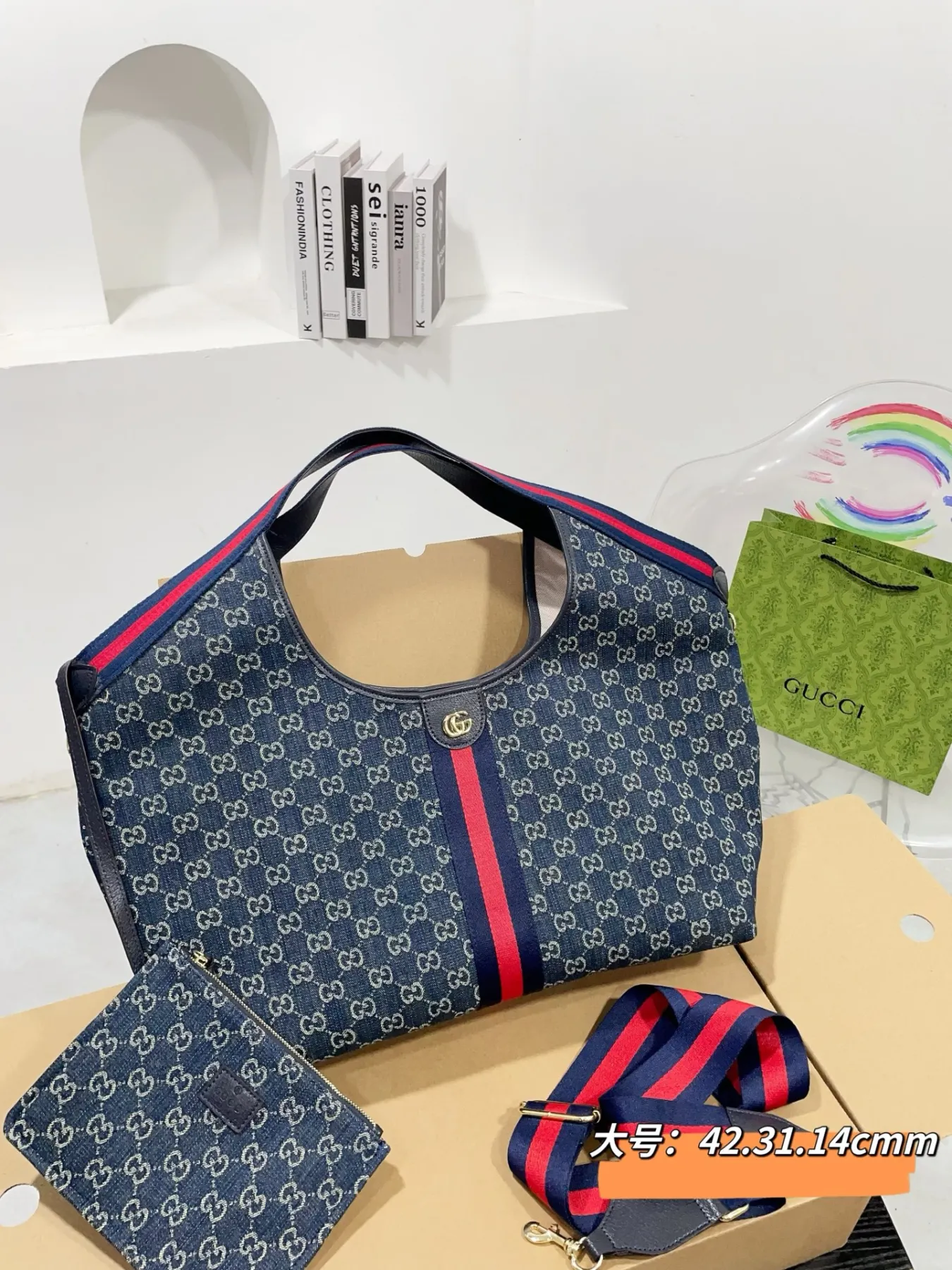 Gucci Giglio Large Tote Bag