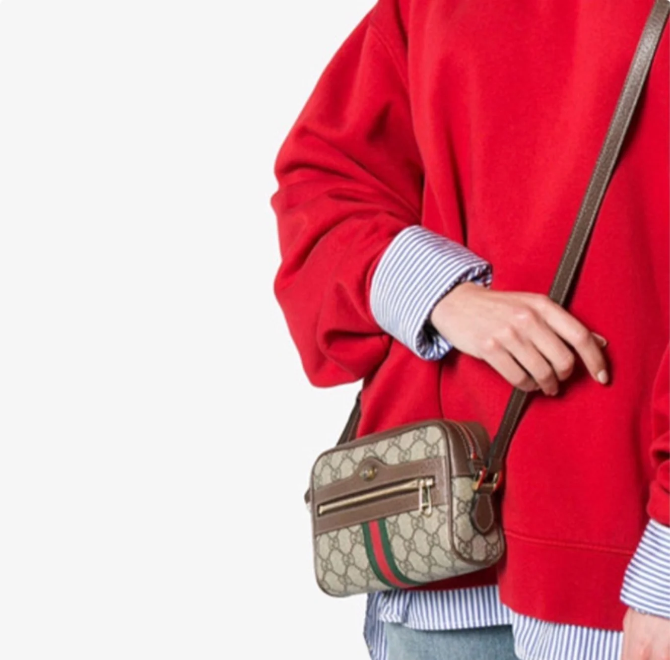 Gucci Ophidia Stripe Shoulder Bags Handbag