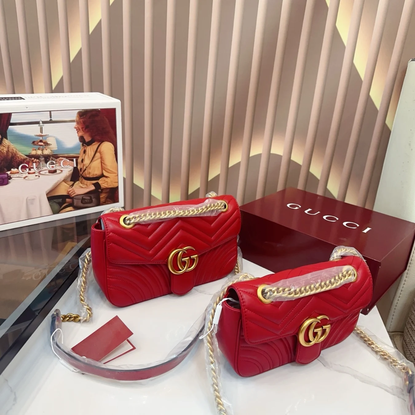 Gucci New Marmont Shoulder Bag 10A