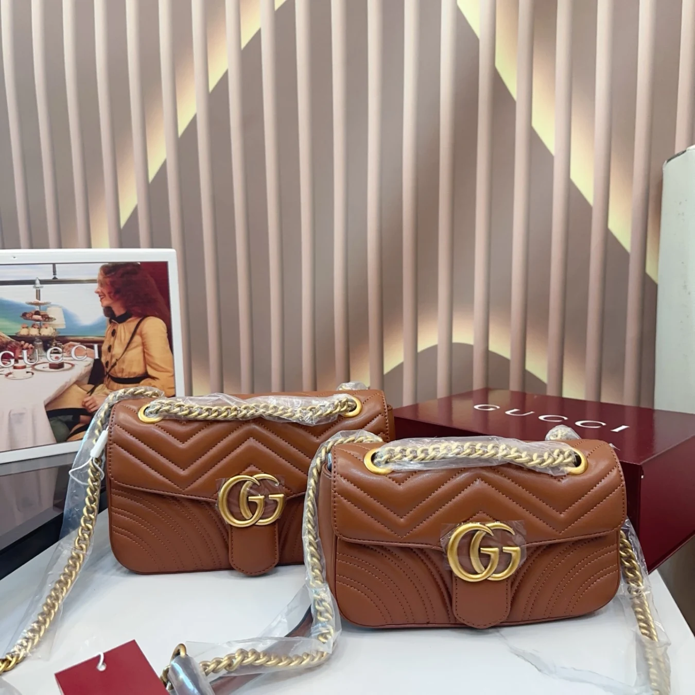 Gucci New Marmont Shoulder Bag 10A